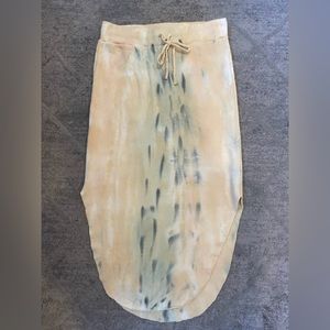 Young Fabulous & Broke Tie Dye Skirt Size S